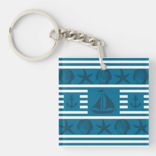 Marine life key ring