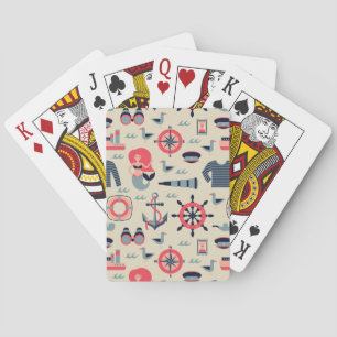 Marine Life Pattern Playing Cards