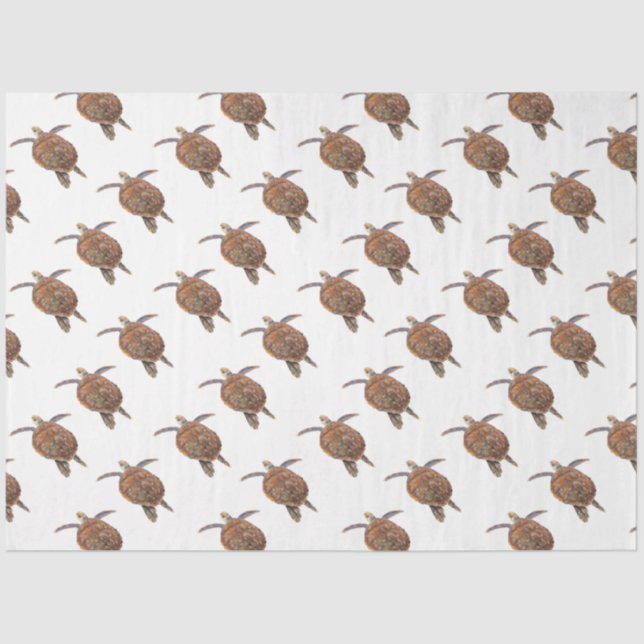 Marine Life Series Design 14 Tissue Paper (Front)