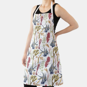Marine Life Series Design 21  Apron