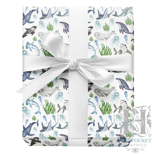 Marine Life Wrapping Paper (Creator Uploaded)
