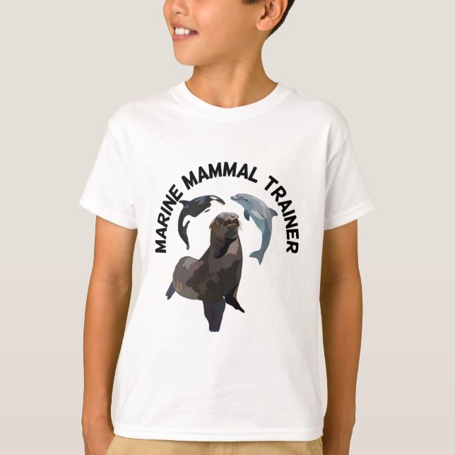 Marine Mammal Trainer  T-Shirt (Front)