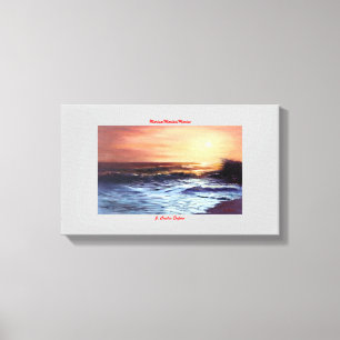 Marine/Mariña/Marine Canvas Print