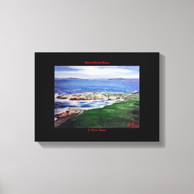 Marine/Mariña/Marine Canvas Print (Front)
