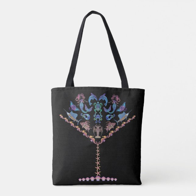 Marine Martini Tote Bag (Back)