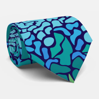 Marine Mosaic Tie