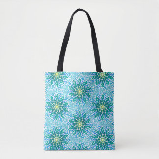 Marine Mosaic Tote Bag