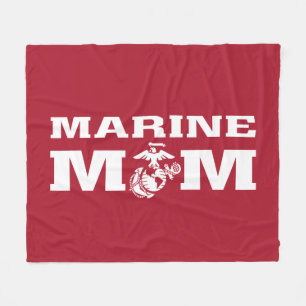 Marine Mum Fleece Blanket