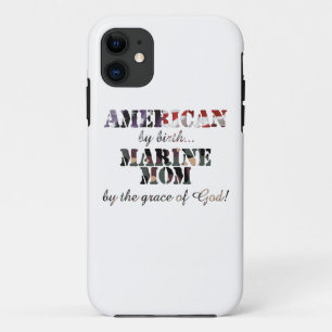 Marine Mum Grace of God iPhone 11 Case