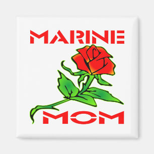 Marine Mum Magnet