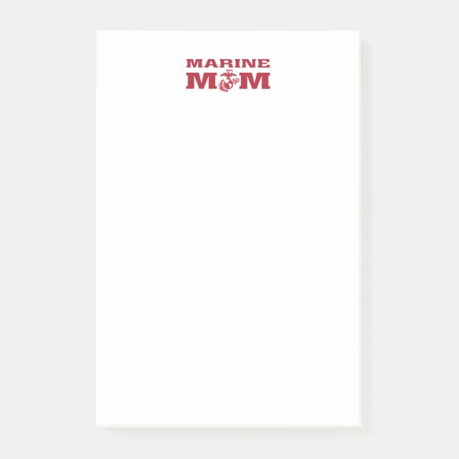 Marine Mum Post-it Notes (Front)