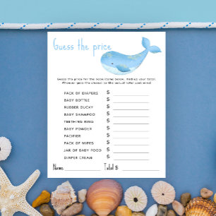 Marine nautical Party games   Price Guess Game