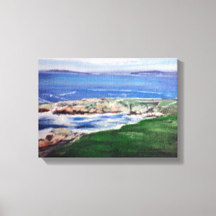 Marine navy//Marinates Canvas Print