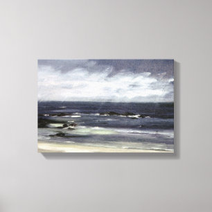 Marine navy//Marinates Canvas Print