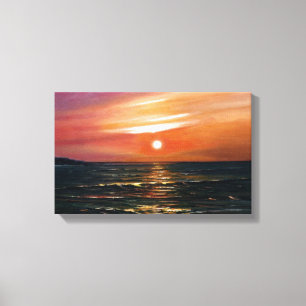 Marine navy//Marinates Canvas Print