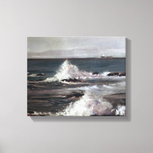 Marine navy//Marinates Canvas Print