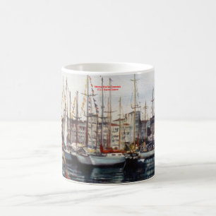 Marine navy//Seascape Coffee Mug