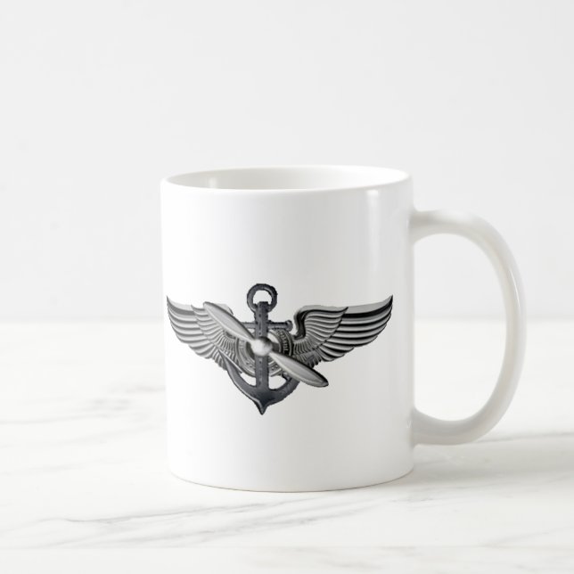 marine pilot wings coffee mug (Right)