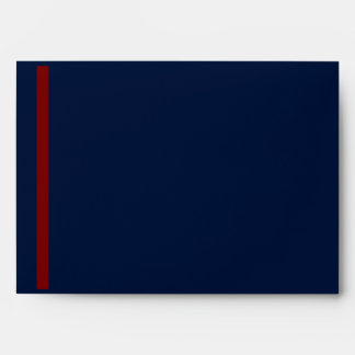 Marine Red Strip Envelope