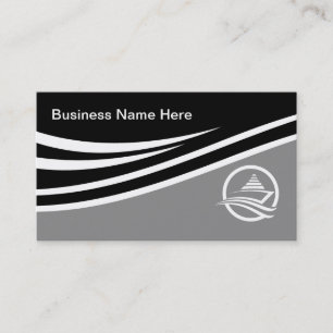 Marine Services Business Card Design