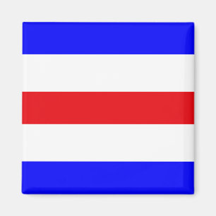 Marine Signal Flag: Letter "C" Charlie Magnet