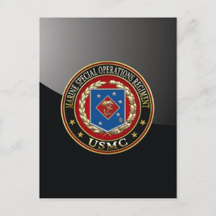 Marine Special Operations Regiment (MSOR) [3D] Postcard