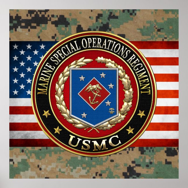 Marine Special Operations Regiment (MSOR) [3D] Poster (Front)