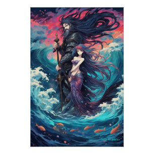 Marine Tales: Nautical Fantasy Poster Collection