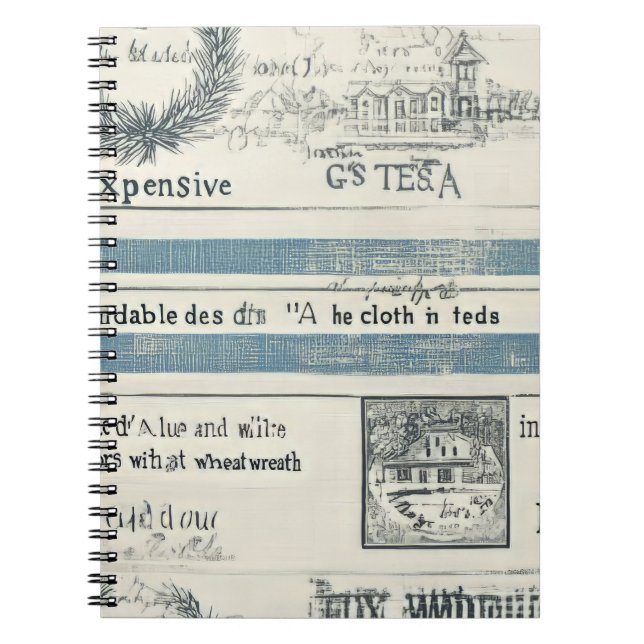 Marine-Themed Notebook (Front)