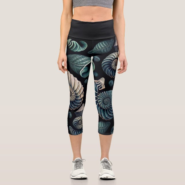 Marine Treasures Capri Leggings (Front)