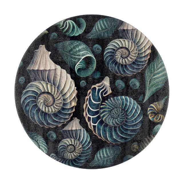 Marine Treasures Cutting Board (Front)