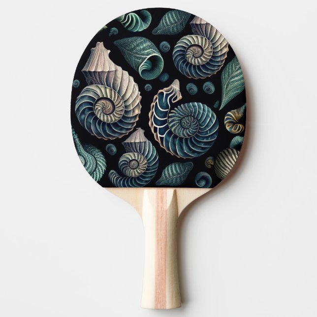 Marine Treasures Ping Pong Paddle (Front)