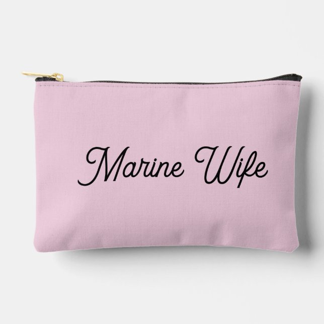 Marine Wife Accessory Pouch (Front)