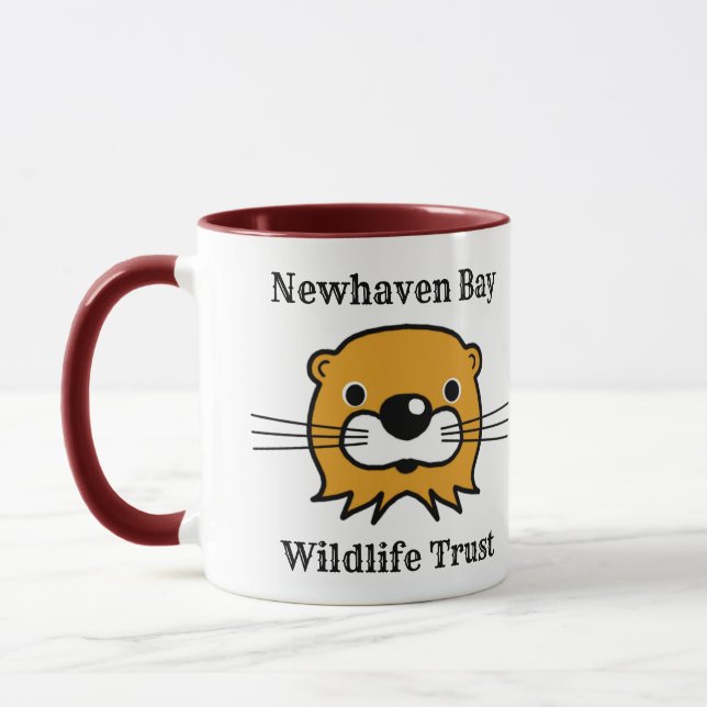 Marine Wildlife Conservation with Otter Mug (Left)