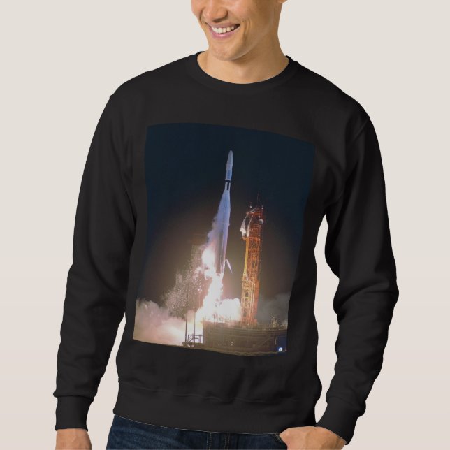 Mariner I 1 rocket into space towards Venus NASA Sweatshirt (Front)
