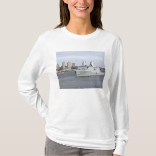 Marines and sailors man the rails T-Shirt