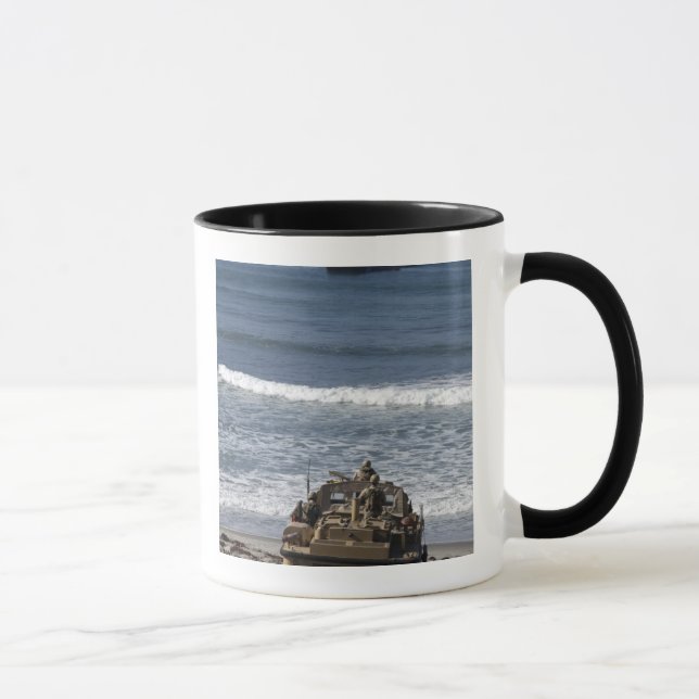 Marines anticipate the arrival mug (Right)