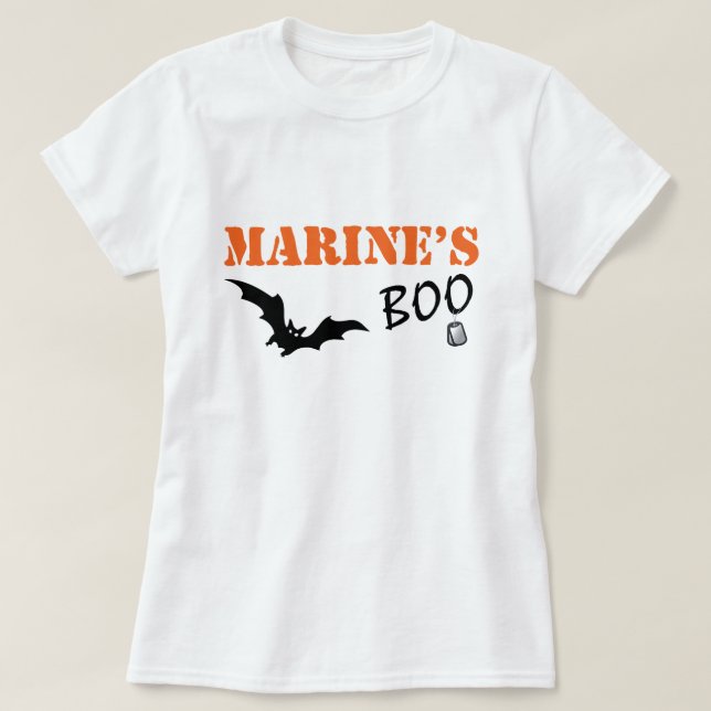 Marine's Boo T-Shirt (Design Front)