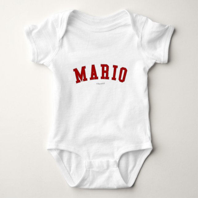Mario Baby Bodysuit (Front)