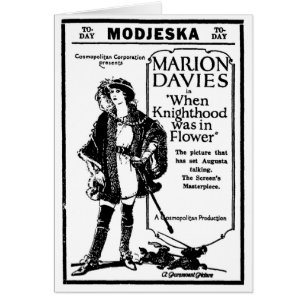 Marion Davies Knighthood Flower 1923