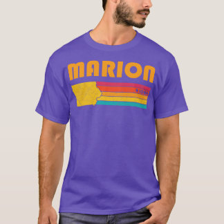 Marion Iowa Vintage Distressed Souvenir T-Shirt