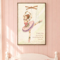 Marionette Ballerina Suspended in Grace