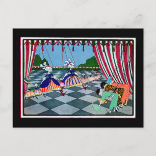 Marionette Curtsy ~ Postcard / Invitations