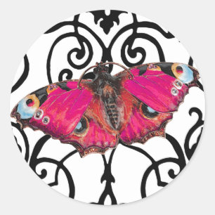 Mariposa (Butterfly) ~ Classic Round Sticker