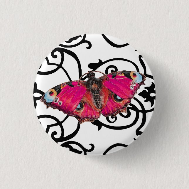 Mariposa ~ Button (Front)
