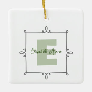 Mariposa  ceramic ornament