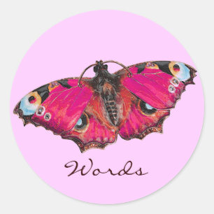 Mariposa ~ classic round sticker