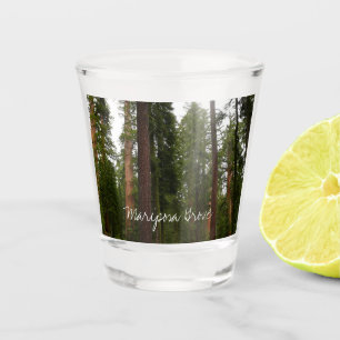 Mariposa Grove in Yosemite National Park Shot Glass