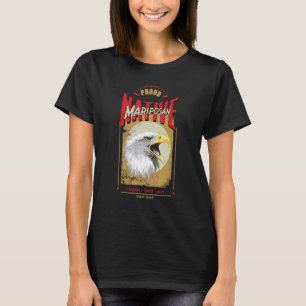 Mariposan Native American Eagle Spirit Vintage Hon T-Shirt