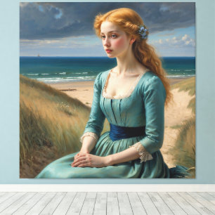 “Maris” – A Maiden’s Voyage – A Colourful Portrait Canvas Print